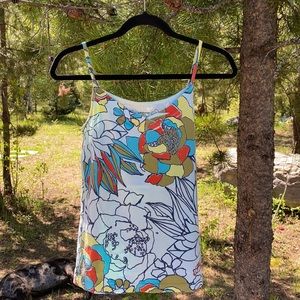 Billabong Floral Pattern Tank Top